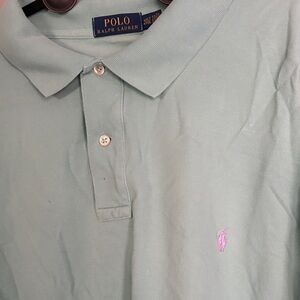 Polo by Ralph Lauren Men's Mint Green Polo Shirt